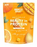 Protein drink with collagen, lactic acid bacteria, GABA, and L-carnitine Asahi Slim Up Slim Shape BEAUTY in PROTEIN Mango Orange