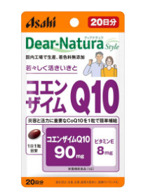Коэнзим Q10 для повышения энергии и улучшения обмена веществ Asahi Dear-Natura Coenzyme Q10
