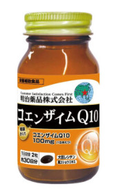Комплекс с коэнзимом Q10 и лецитином для повышения жизненной энергии Meiji Noguchi Coenzyme Q10