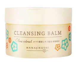 Очищающий бальзам для снятия макияжа HANAJIRUSHI Melting Cleansing Balm Okra Extract