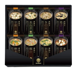 Мисо суп быстрого приготовления ассорти вкусов Marukome Freeze-dried Miso Soup