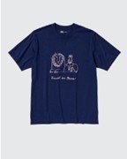 Футболка из коллекции «PEACE FOR ALL / Lisa Larson» Uniqlo PEACE FOR ALL T-Shirt Lisa Larson