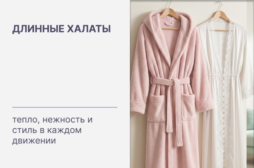 Купить оригинальные длинные халаты Victoria’s Secret