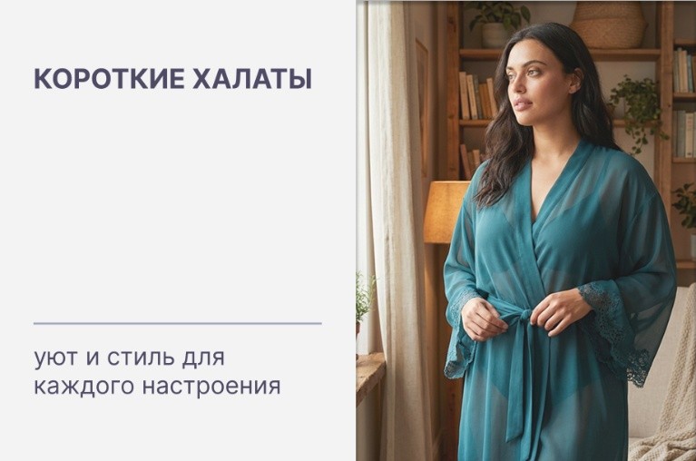 Купить оригинальные короткие халаты Victoria’s Secret