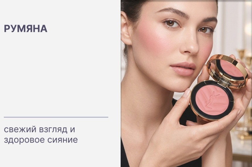 Купить оригинальные румяна европейских брендов