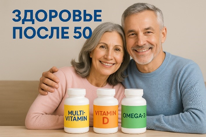 Как сохранить здоровье после 50 лет: рекомендации нутрициолога и японские добавки