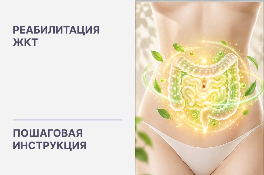Реабилитация ЖКТ - пошаговая инструкция
