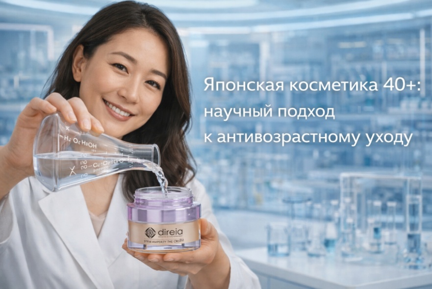 Японская косметика 40+: научный подход к антивозрастному уходу