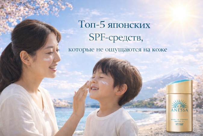 Топ-5 японских SPF-средств, которые не ощущаются на коже