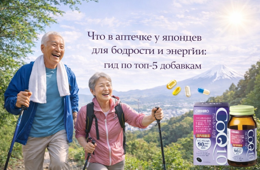 Что в аптечке у японцев для бодрости и энергии: гид по топ-5 добавкам