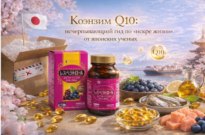 Коэнзим Q10: исчерпывающий гид по «искре жизни» от японских ученых
