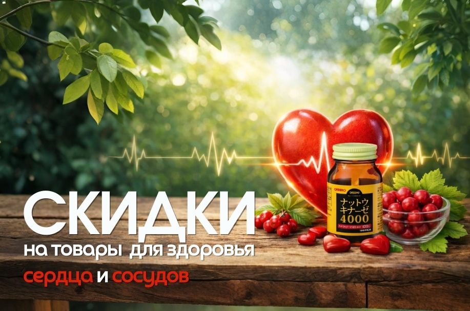 Ваш путь к здоровью сосудов начинается здесь: скидки на товары для сердечно-сосудистой системы