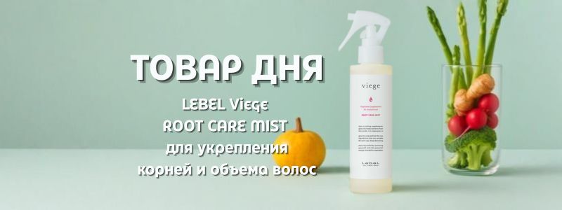 Только сегодня! Скидка на товар дня - Спрей для волос LEBEL!