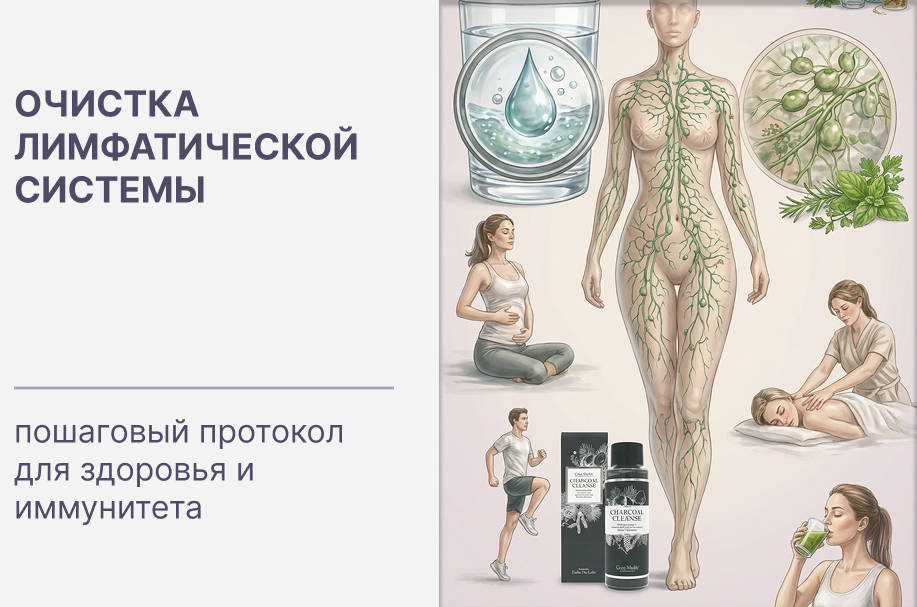 Очистка лимфатической системы в домашних условиях: всего пять шагов к вашему здоровью и долголетию