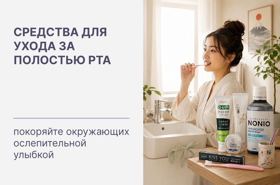 Средства для ухода за полостью рта - покоряйте окружающих ослепительной улыбкой