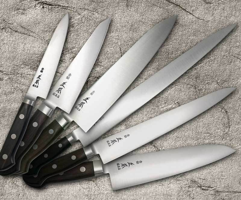 японские стальные ножи