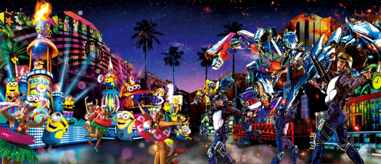 Шоу и парады Universal Studios Japan