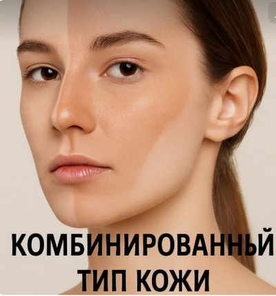 Особенности комбинированного типа кожи.