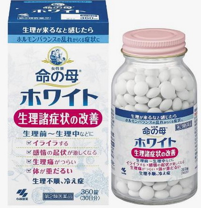 Комплекс для поддержания женского здоровья KOBAYASHI Мать            жизни Inochi no Haha White от 20 до 40 лет