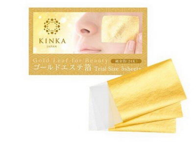 Листы косметического золота Kinka Gold