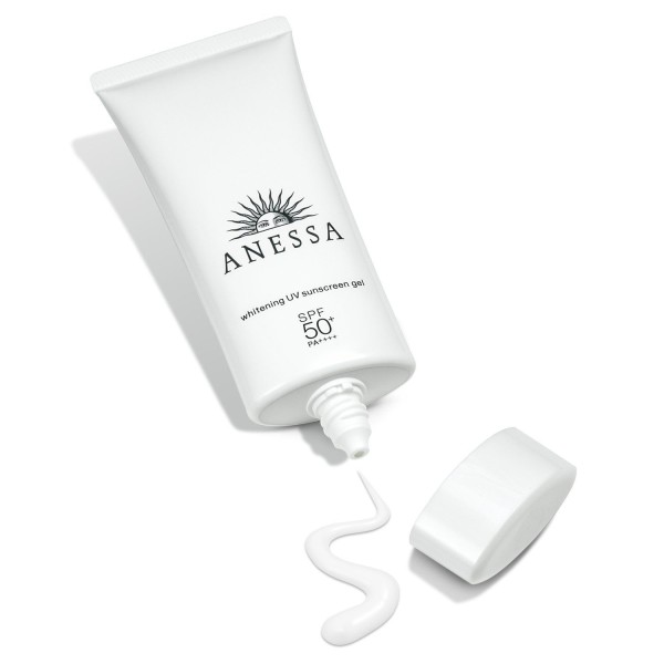 Отбеливающий санскрин для лица Shiseido ANESSA Whitening UV Sunscreen Gel (quasi-drug) SPF50+ PA++++