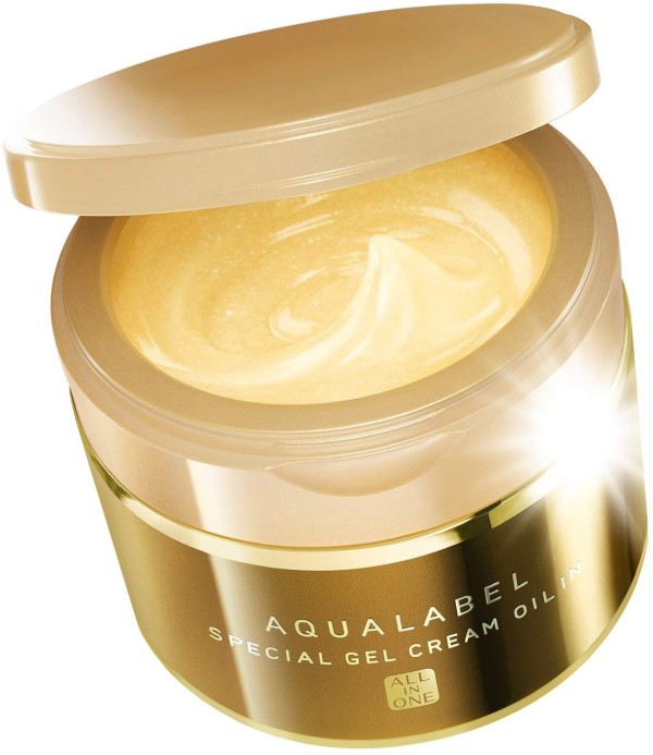 Антивозрастной крем-гель с маслами Shiseido AQUALABEL Special Gel Cream Oil In Aging Care Type All-in-One