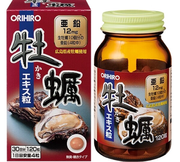 Экстракт устриц для укрепления иммунитета и здоровья печени Orihiro New Oyster Extract Grains