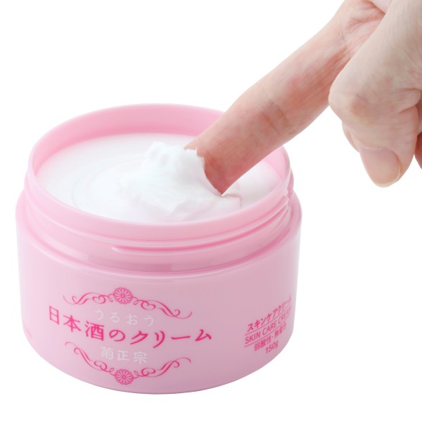 Увлажняющий разглаживающий крем с саке, аминокислотами, керамидами и маслами Kiku-Masamune Skin Care Cream