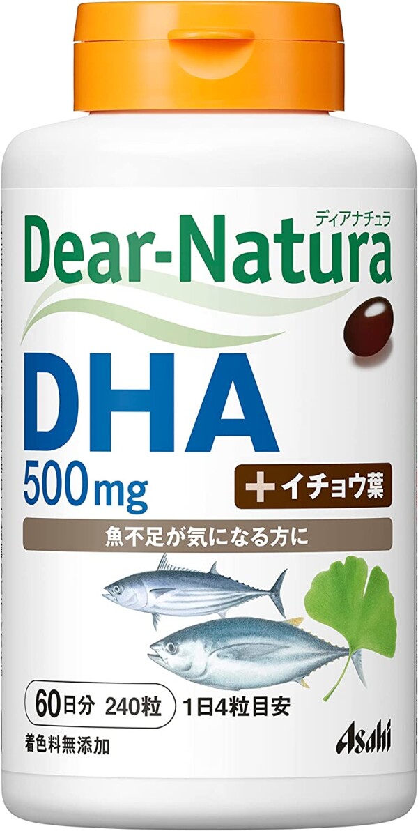 Комплекс ASAHI Dear-Natura DHA + Гинкго