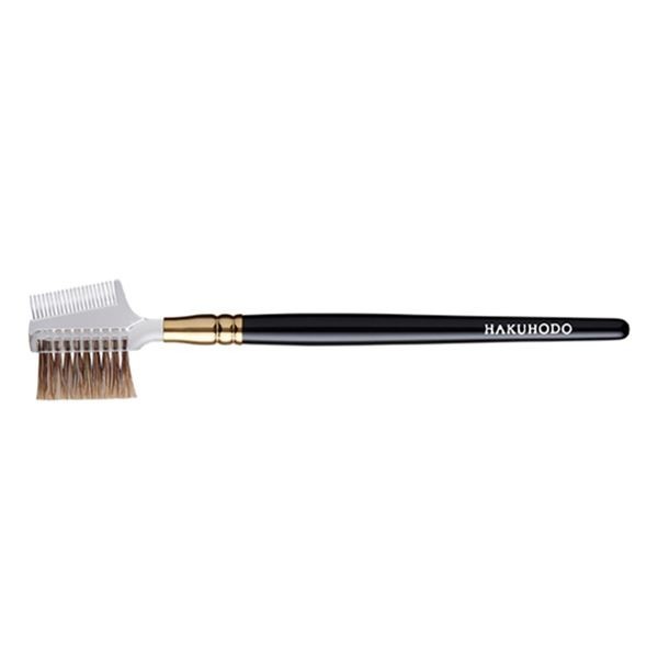 Кисть для бровей HAKUHODO Brow Comb Brush Transparent S195Bk                    