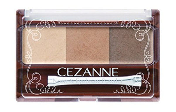 Тени и пудра для бровей Cezanne Nose & Eyebrow Powder