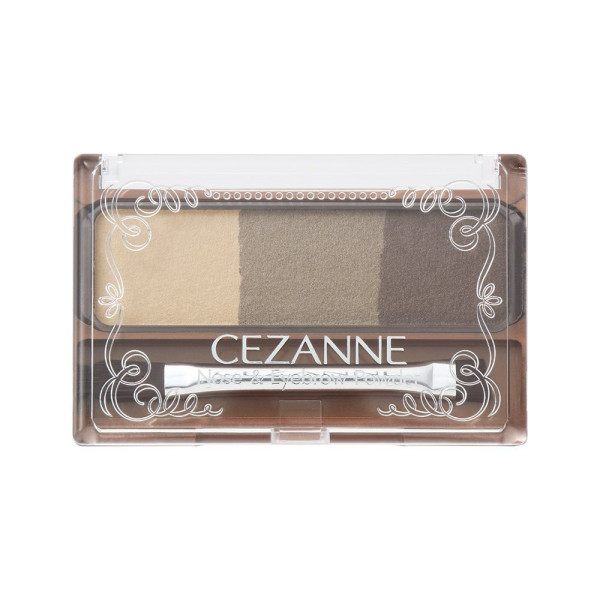 Тени и пудра для бровей Cezanne Nose & Eyebrow Powder