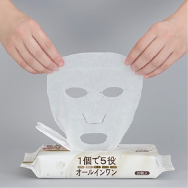 Тканевая увлажняющая маска против морщин Nameraka Smooth Honpo Wrinkle Sheet Mask N