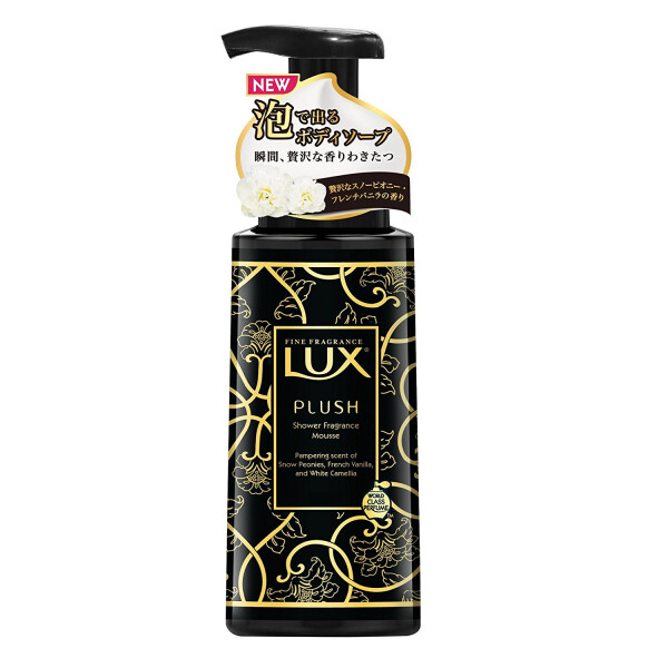 Мусс для душа с французской ванилью и пионом LUX Plush Shower Fragrance Mousse      