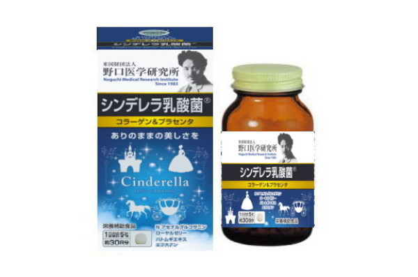 Комплекс красоты с молочнокислыми бактериями, коллагеном и плацентой Noguchi Cinderella Lactic Acid Bacteria ®
