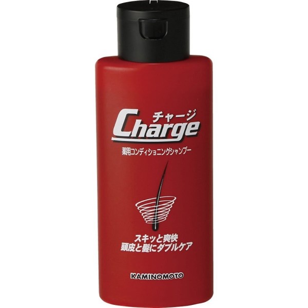 Шампунь - кондиционер против перхоти для жирных волос KAMINOMOTO Charge Medicated Conditioning Shampoo