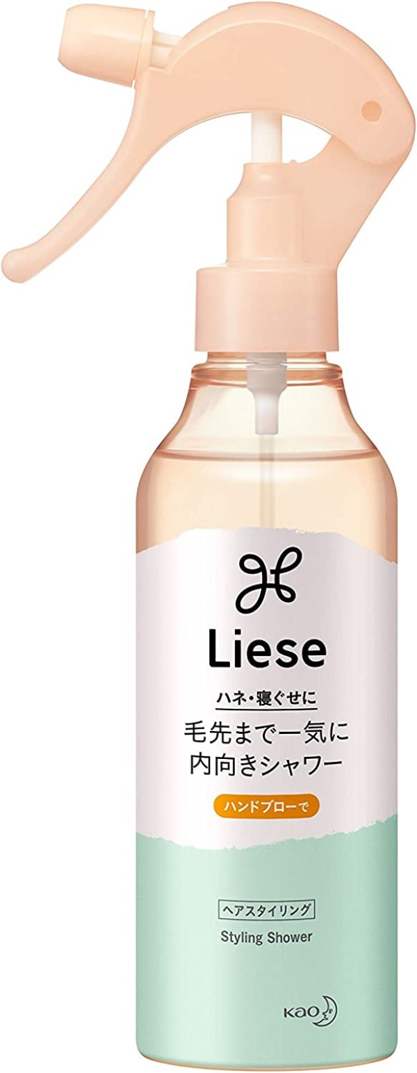 Термозащитный спрей для формирования объёма волос KAO Liese Inward Style Can Make Shower