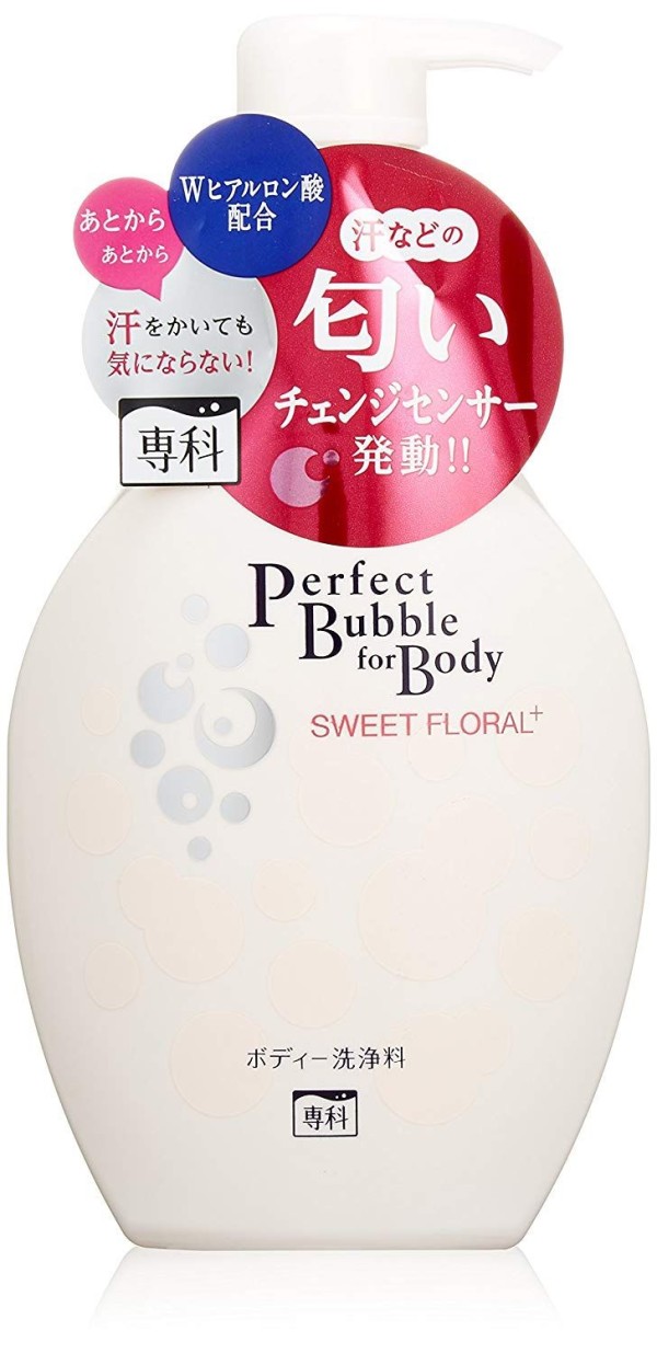 Увлажняющий гель для душа Shiseido Senka Perfect Bubble For Body Sweet Floral