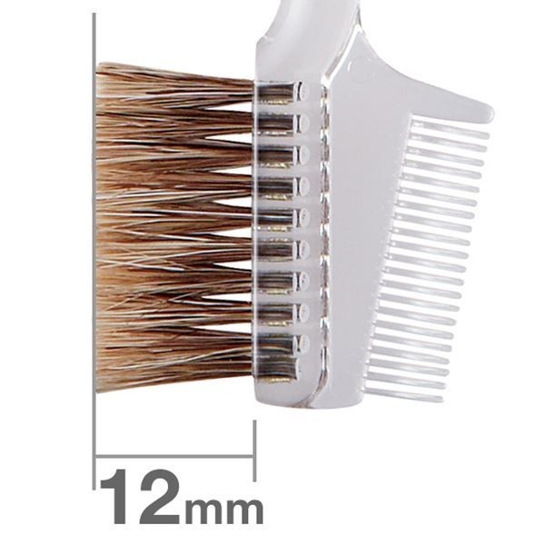 Кисть для бровей HAKUHODO Brow Comb Brush Transparent S195          