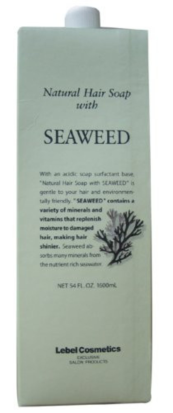 Шампунь на растительной основе LebeL Natural Hair Soap SEAWEED с экстрактом морских водорослей
