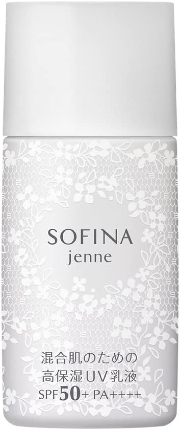 Высокоувлажняющая УФ-эмульсия для комбинированной кожи Sofina Jenne Moisturizing UV-emulsion SPF50+ PA++++