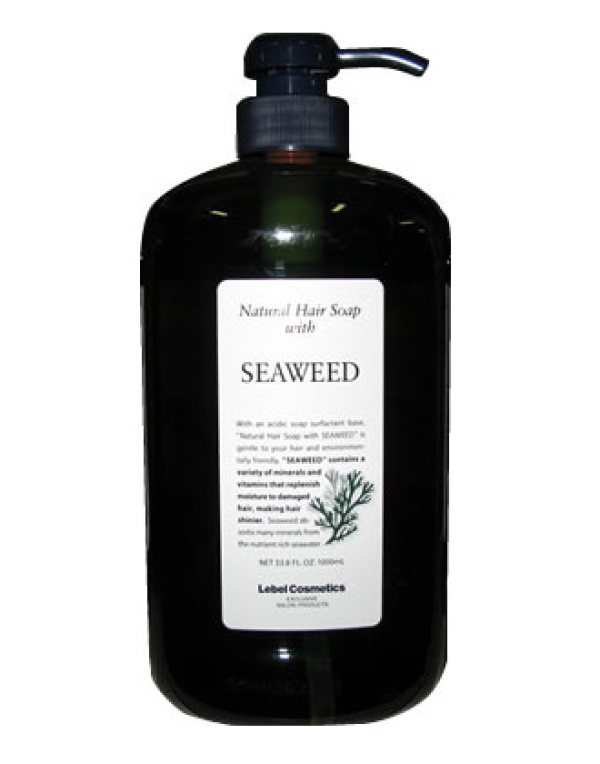 Шампунь на растительной основе LebeL Natural Hair Soap SEAWEED с экстрактом морских водорослей