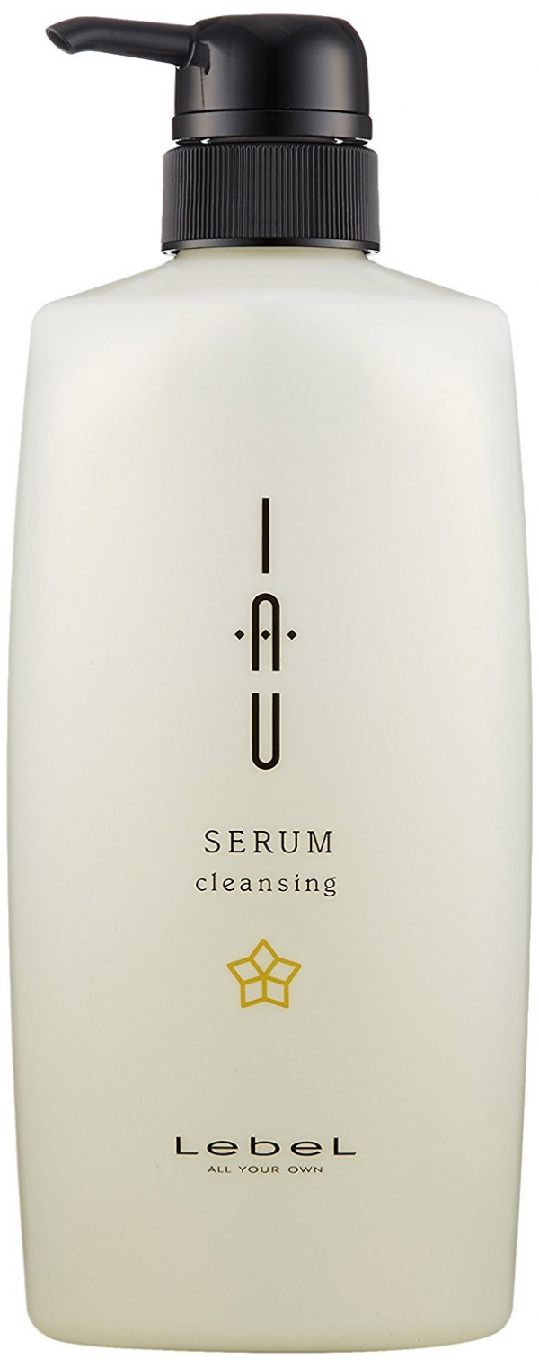 Увлажняющий арома-шампунь для выпрямления волос LebeL IAU Serum Cleansing