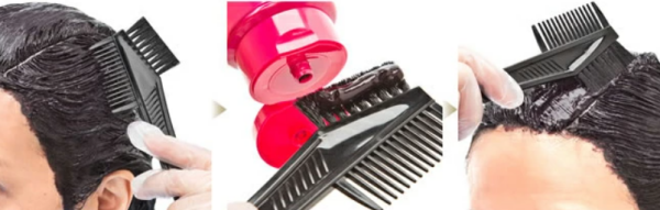 Натуральное средство для окрашивания и интенсивного восстановления седых волос DHC Q10 Premium Color Treatment