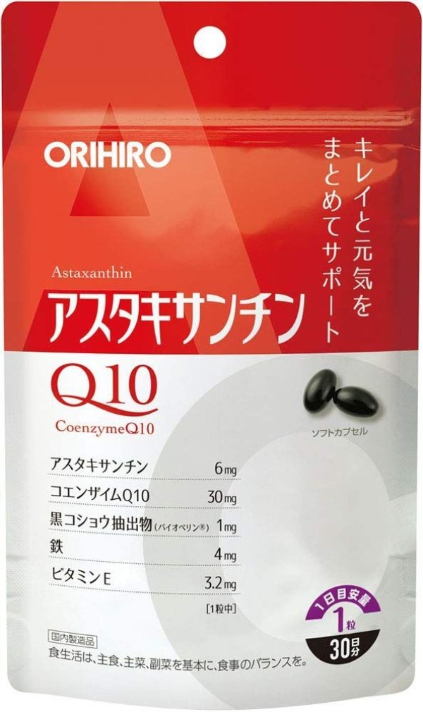 Антиоксидантный комплекс Orihiro Astaxanthin + Q10  