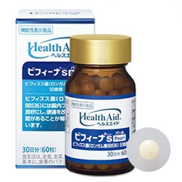 Комплекс с бифидобактериями для нормализации микрофлоры кишечника    Morishita Jintan Healthaid® Bifina S Pearl Bifidus Longum + Beauty