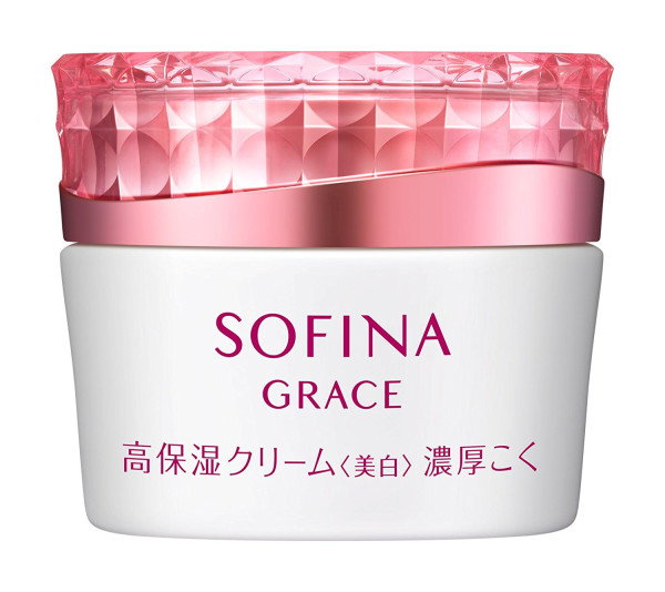 Ночной увлажняющий и отбеливающий крем Sofina Grace High Moisturizing Cream