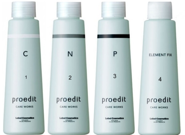 Набор сывороток Счастье для волос Lebel PROEDIT CARE WORKS CMC (С), NMF (N), PPT (P), Element fix