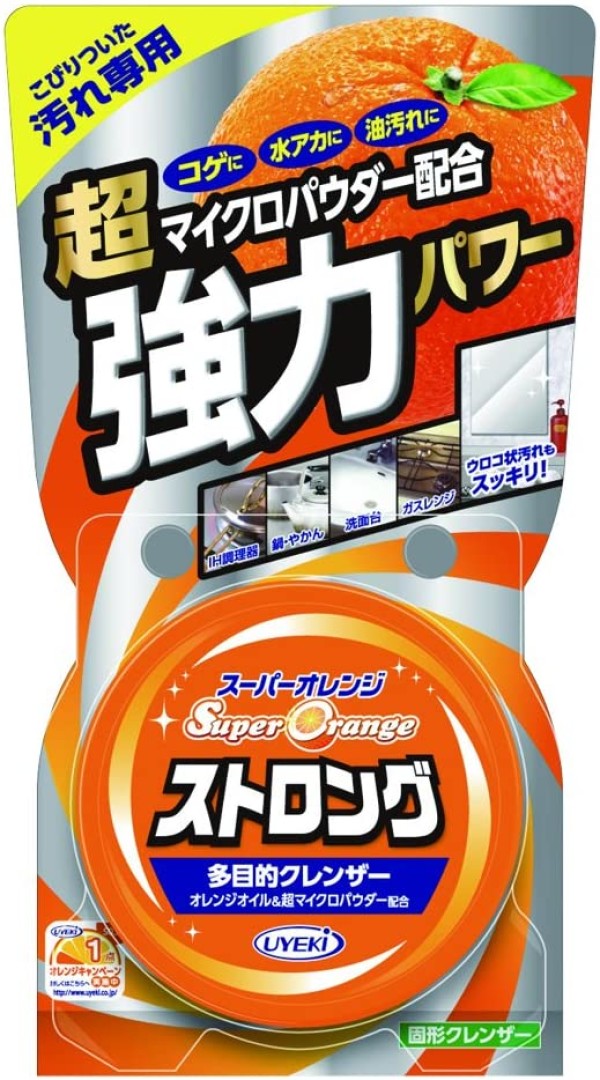 Универсальное очищающее средство для удаления стойких загрязнений UYEKI Super Orange Strong Mirror / Bathroom / Kitchen For Stubborn Stains