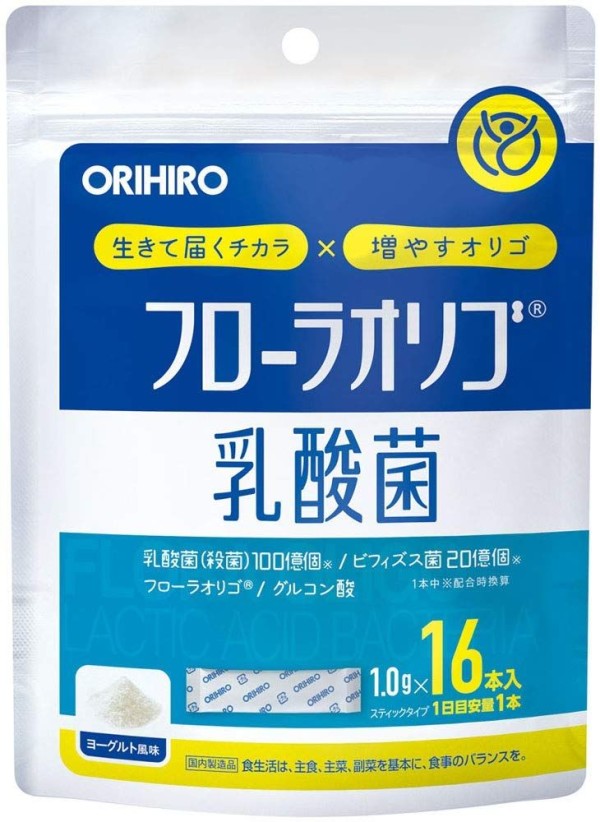 Пробиотик со вкусом йогурта Orihiro Flora Oligo Lactic Acid Bacteria    